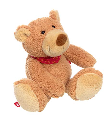 SIGIKID 42362 Bär Gildehard Günsburg klein Kuscheltier Mädchen und Jungen Babyspielzeug empfohlen ab 1 Jahr braun