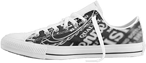 Karen Saucerman Vintage Lace Up Low-top Lightweight Canvas Sneakers Trainers Shoes Unisex
