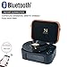 Record Player Bluetooth, MPK Turntable Record Player with 2 Built-in Stereo Speaker, Turntable 2-Speed Vinyl Record Player , for 7/10/12inch Vinyl Records, Equipped RCA, Suitcase Design（Black）thumb 2