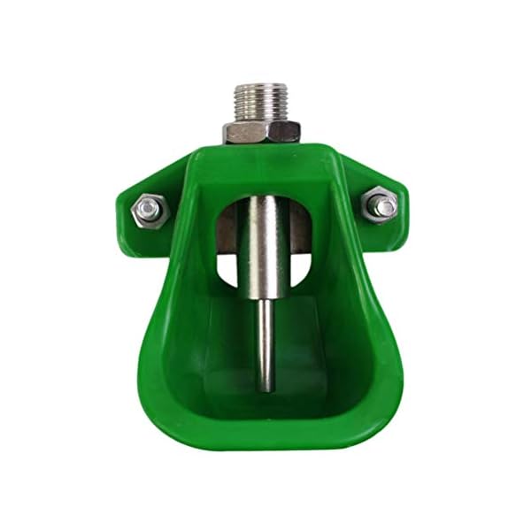 Yardwe Abbeveratoio Automatico per maiali capre Cavalli bovini Pecore Mucche Bestiame Animali pollame (Verde)