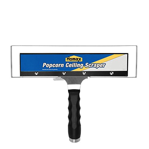 Homax Acoustic Popcorn Ceiling Scraper with Bag Hoop Plus Stainless Steel Scraping/Putty Knife