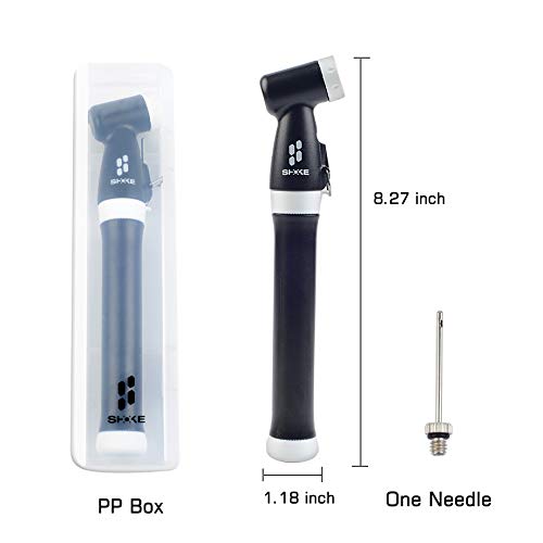 SHOKE Hand Ball Pump Dual-Action Air Hand Pumps, Basketball Pump Portable Sports Pump with Needle for Soccer Ball, Football, Volleyball - Thumbnail 5