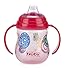 Nuby 1-Pack Designer Series No-Spill Clik-It Grip n' Sip Soft Flex Spout Cup, 9 Ounce - Colors May Vary