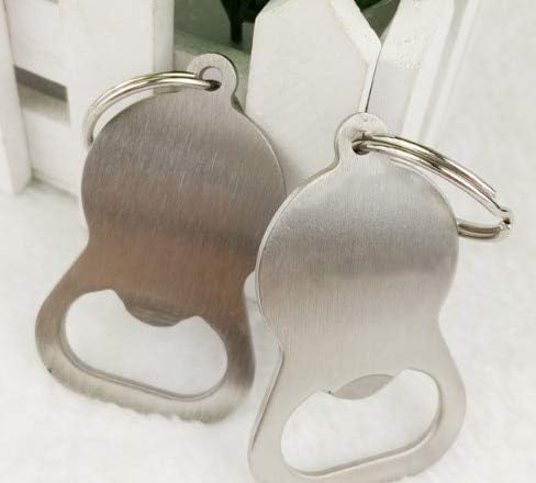 Bottle Opener - 100pcs Lot Fast Shipping Mini Gourd Shaped Stainless Steel Beer Bottle Opener Keychain Keyring - Caps Credit Airplane Gun Ring Decorative Video Twist Case Fashion