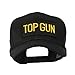 Military Related Text Embroidered Patch Cap - Top Gun OSFM