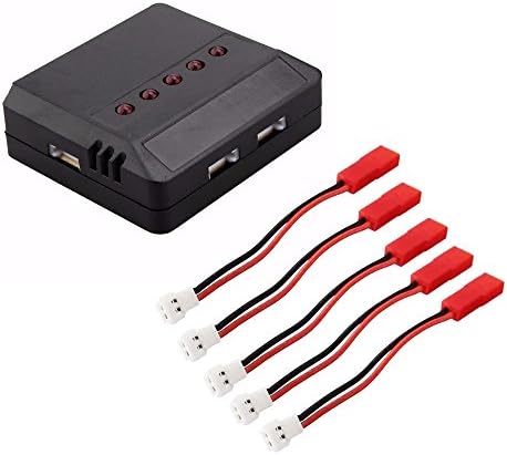 Oishi Tech 5 in 1 USB Charger for Syma X5C-1 X5C X5 Hubsan X4 Wltoys MJX F47 Udi Eachine JJRC V959 V929 V222 Syma X1 MJX X300C X400 X800 Quadcopter
