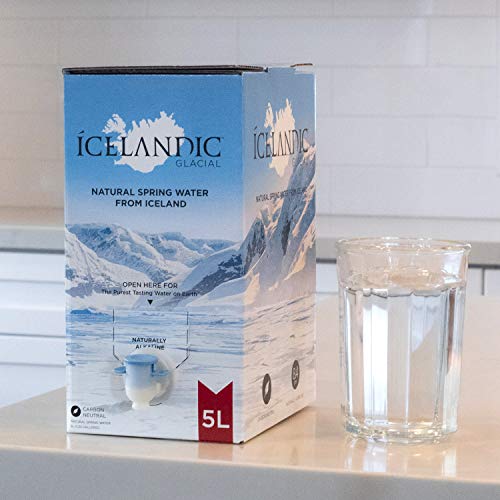 Icelandic Glacial Natural Spring Alkaline Box Water, (Pack Of 2), 338.