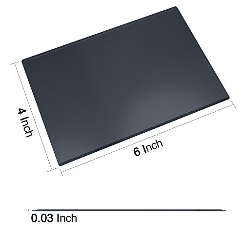 UnityStar 30-Pack Magnetic Picture Frames for Refrigerator,Holds 4x6 Inch Photos,Black