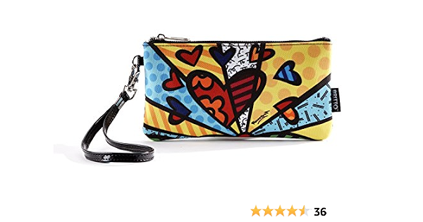 Amazon.com: Romero Britto Giftcraft Flying Heart - Cartera de cerámica,  multicolor, talla única : Ropa, Zapatos y Joyería