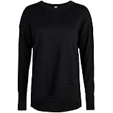 Sweaty Betty Women's After Class Longline Crewneck With Side Slit Sweatshirt