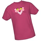 Pink Panther Big Face -- Pink Panther Adult T-Shirt, Large