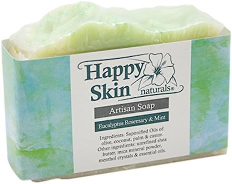 Happy Skin Naturals Eucalyptus, Rosemary & Mint Artisan Soap