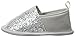 Luvable Friends Unisex Baby Crib Shoes, Silver Spark, 0-6 Months