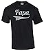 icustomworld PAPA T-shirt Scratched Father's Day Gift Shirt