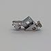 HONEYSEW Presser Foot for Pfaff Household Sewing Machine (Low Shank Adapter/Holder)