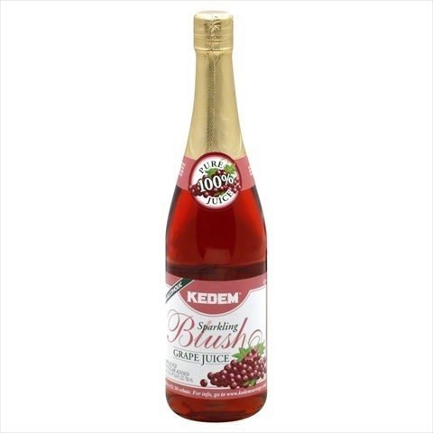 KEDEM, JUICE BLUSH SPARKLING, 25.4 FO (PACK OF 12) (VALUE BULK MULTI-PACK)