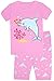 Children Dolphin Pajamas Girls Cotton PJs 2 Pieces Set Size 6Y