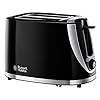 Russell Hobbs 21410 Mode 2-Slice Toaster, Plastic, Black