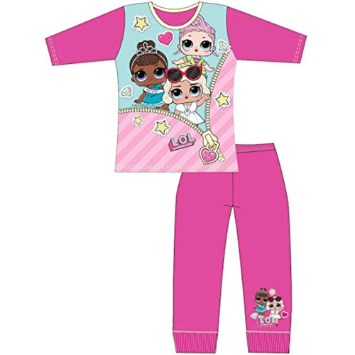 L.O.L Surprise ! Dolls Girls Long Pyjamas Pjs Pink