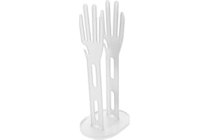 ULTECHNOVO Quick-Dry Glove Drying Rack Kitchen Towel Holder for Gloves Multi-Purpose Storage Stand Drain Base Easy to Clean Single Pack