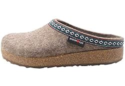 HAFLINGER GZ Clog, Cap Blue, 11 Women/9 Men M US