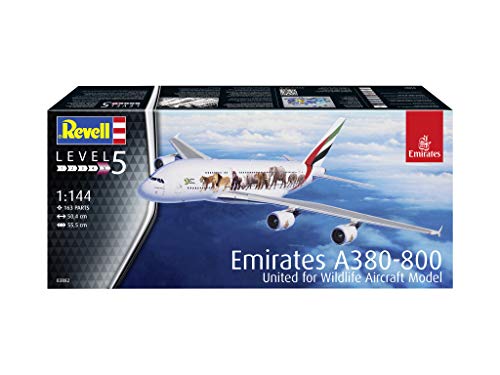 Revell Plane 1144 03882 Airbus A380-800 Emirates, REV-03882 – Bild 2