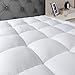 SameBed Mattress Topper Super Queen,Extra Thick Mattress Pad Cover for Back Pain,Cooling Mattress Protector with 8-21 Inch Deep Pocket,Overfilled Down Alternative Filling