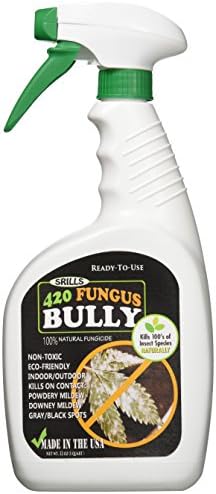 Srills 420 Fungus Bully - All Natural Organic Plan Mildew Mold & Fungus Killer / Control Spray 25b (32oz)