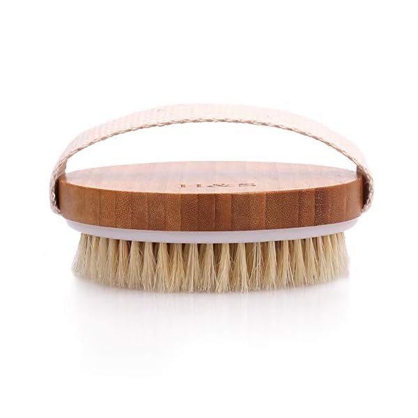 HS-2pcs-Body-Brush-Dry-Skin-Bath-Shower-Brush-Back-Scrubber-Natural-Bristles-Exfoliating-Cellulite-Brush-Bamboo-Wood H&S 2pcs Body Brush Dry Skin Bath Shower Brush Back Scrubber Natural Bristles Exfoliating Cellulite Brush Bamboo Wood