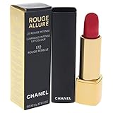Chanel Rouge Allure Luminous Intense Lip Colour No. 172 Rouge Rebelle for Women, 0.12 Ounce