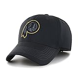 OTS NFL Washington Redskins Wilder Center Stretch Fit Hat, Black, Medium/Large