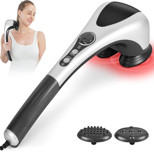 Massageador Eletrico 110-220V, Massageador Corporal, Aparelho de Massagem, Aparelho Massageador Eletrico Duplo, Massageador Elétrico Profissional