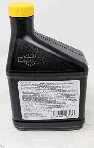 Briggs and Stratton (Pack of 2) 100005 SAE 30 Engine Oil 18oz photo 5