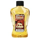Pipe Dream Body Heat Flavored Edible Warming Oil Massage Lotion Lubricant [Pina Colada]. : Size 8 Oz / 232ml by Mestyle