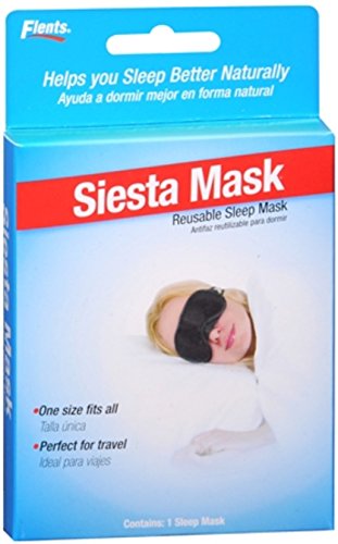 Flents Siesta Mask Reusable Sleep Mask #404 1 Each (Pack of 12)