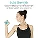 Finger Strengthener by Vive (3 Pack) Hand Grip Equipment for Guitar, Musicians, Rock Climbing & Therapy - Gripper with Exercise Guide for Strengthening Muscles