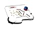 Taby Tray Kids Travel Car Seat Fun Play and Snack Desk with Cup Holder