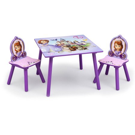 sofia the first table and chairs