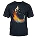 JINX League of Legends Men's Lux Paintbrush Basic T-Shirt (Navy, Medium)