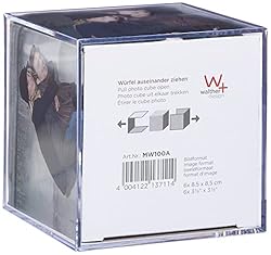 Walther Acrylic Photo Cube, Acryl transparent, 2er