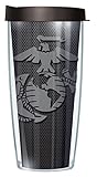 Marines The Few The Proud Black 22 Oz Tumbler Cup with Black Lid