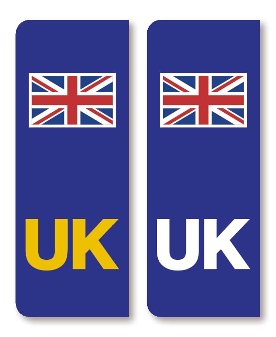 SIGNS247 UK CAR STICKERS UNION JACK NO EU FLAG BREXIT - Vinyl Car Stickers