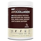 RSP AvoCollagen | Hydrolyzed Collagen Peptides, Collagen Powder Plus Healthy Fats, Keto and Paleo Friendly, Gluten Free 20 Servings (Chocolate)