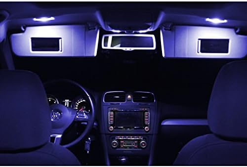 Mini R56 LED Interior Lighting Interior Lighting Set Canbus Light Pack 5730 SMD 6000 K Blue