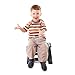 Acko Folding Step Stool Lightweight Plastic Step Stool,9 inch Foldable Step Stool for Kids,Non Slip Folding Stools for Kitchen Bathroom Bedroom (Black)