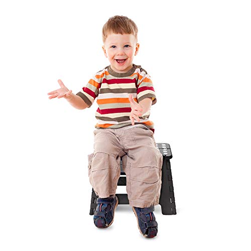 image for ACSTEP Acko Folding Step Stool Lightweight Plastic Step Stool (2 Pack 