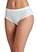 Jockey Women's Underwear Elance Breathe Hipster - 3 Pack, White, 10