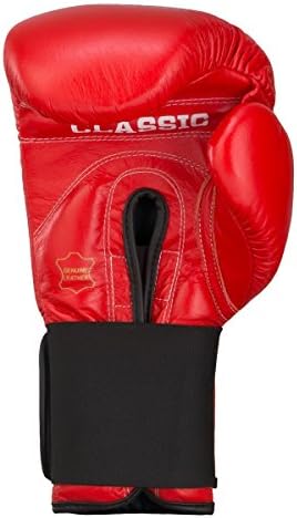 TITLE Classic Hook-and-Loop Leather Training Gloves