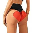 Zmart Women High Waist Thong Bikini Bottoms High Cut Swimsuit Bathing Suit Cheeky Brazilian Swimwear Bottom
