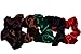 Satin Life Multi Color Lightweight Satin Scrunchies (5 Pack)